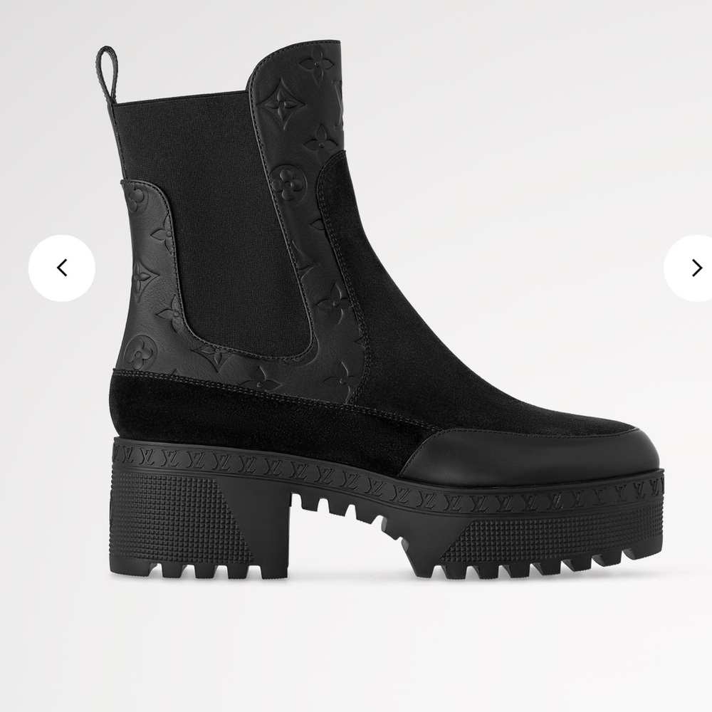 Louis Vuitton Black Boots